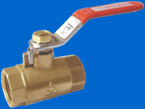 photograph of forging brass ball valve