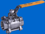 Photogragh of full port three pieces ball valve